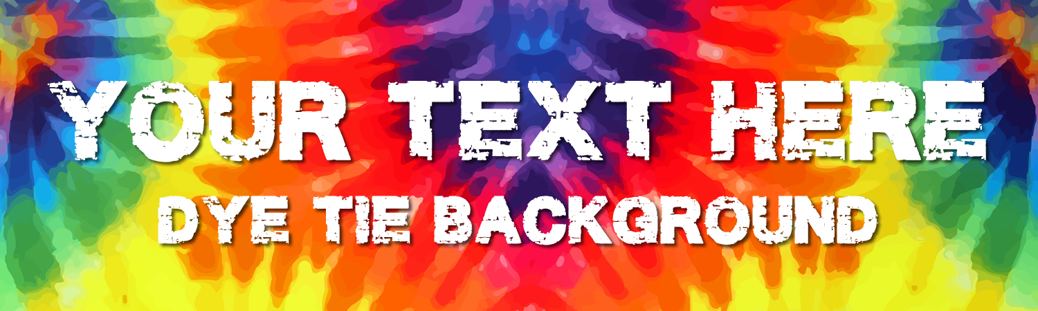 Dye Tie Custom Vinyl Sticker, Window Cling or Magnet in UV Laminate Coating - Custom Bumper Sticker, Vinyl Sticker, or Magnet