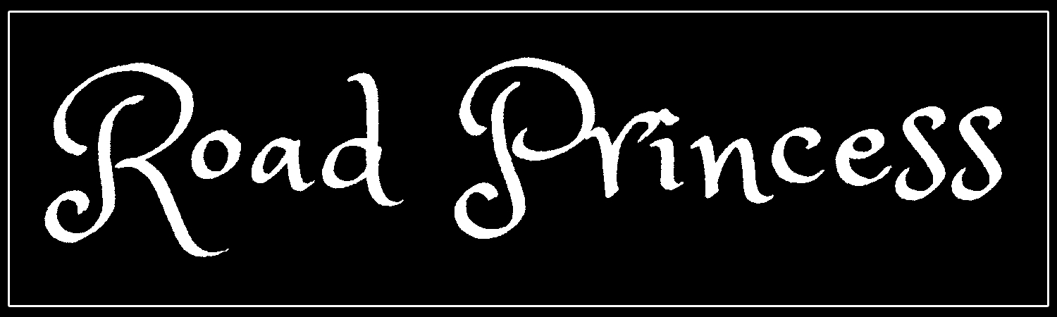  Road Princess  Vinyl Bumper Sticker  Window Cling or Bumper Sticker Magnet in UV Laminate Coating - Custom Bumper Sticker, Vinyl Sticker, or Magnet