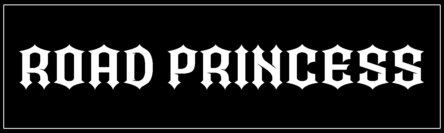  Road Princess  Vinyl Bumper Sticker  Window Cling or Bumper Sticker Magnet in UV Laminate Coating - Custom Bumper Sticker, Vinyl Sticker, or Magnet