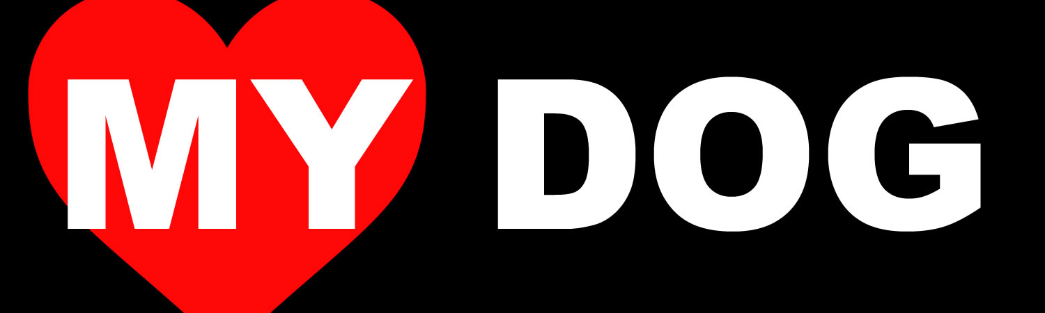  My Dog  Vinyl Bumper Sticker  Window Cling or Bumper Sticker Magnet in UV Laminate Coating - Custom Bumper Sticker, Vinyl Sticker, or Magnet