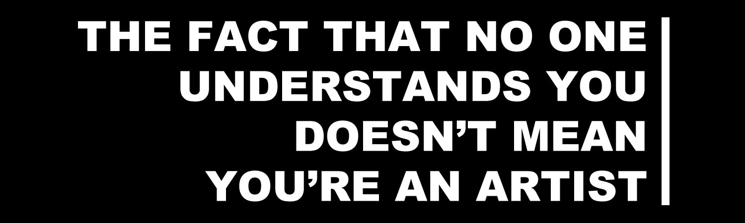  The Fact That No One Understands You     Vinyl Bumper Sticker  Window Cling or Bumper Sticker Magnet in UV Laminate Coating - Custom Bumper Sticker, Vinyl Sticker, or Magnet
